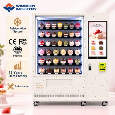 Qualità Winnsen No Drop Elevator Consegna Torta Vending Machine Protegge il pane morbido fabbrica