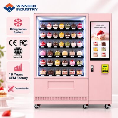 Qualità Winnsen Cupcake Vending Machine for University Campus Hospital Canteen Self Service fabbrica
