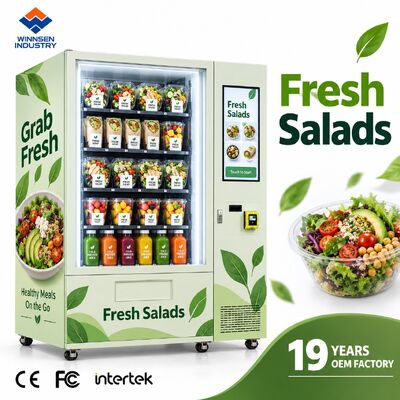 Qualità Macchina venditrice di insalate Winnsen con ascensore intelligente senza gocce fabbrica