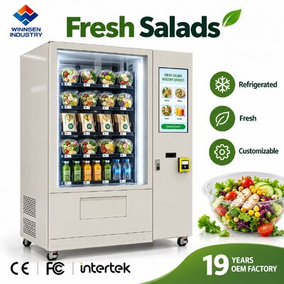 Qualità Winnsen Salad Vending Machine for Office Building Campus Healthy Lunch Anytime fabbrica