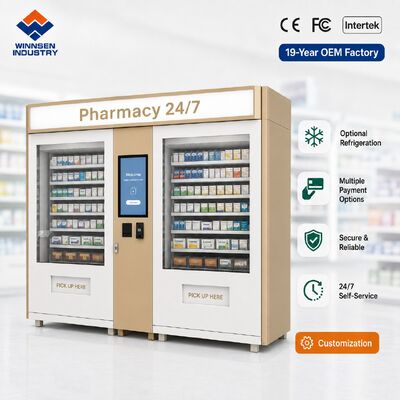 Qualità Winnsen Clinic Pharmacy Vending Machine Prescription Pickup Locker for Medical Center fabbrica