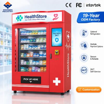 Qualità Winnsen Hospital Pharmacy Vending Machine Self Service Medicine Dispenser Elevator Delivery for Emergency fabbrica