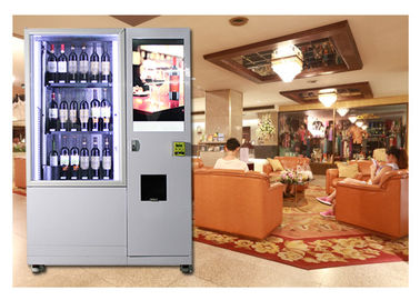 Distributore automatico del succo dell'insalata dell'alcool con l'elevatore, distributori automatici automatizzati di self service