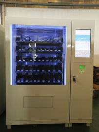 Chiosco dei distributori automatici dello spuntino dell&amp;#39;acqua fredda con il pagamento della carta di credito della fattura della moneta