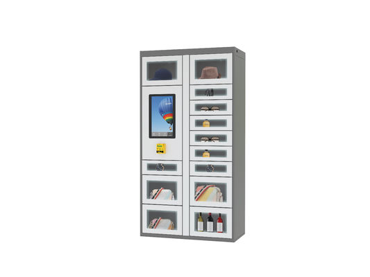 Distributore automatico automatico astuto della sigaretta dell&amp;#39;alimento E della bevanda del caffè con gli armadi del gabinetto 27 della cellula