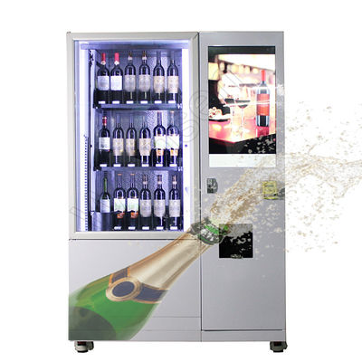 Verifica di età di Champagne Vending Machine Smart Combo del frigorifero