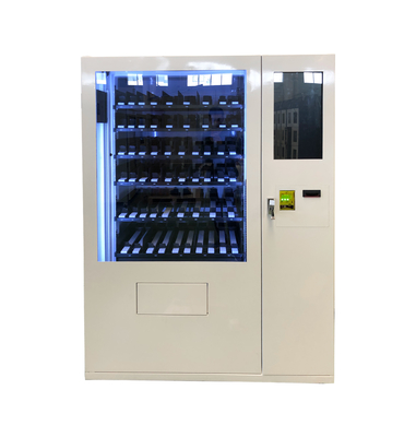 Distributore automatico astuto del vino rosso con la videocamera di sicurezza