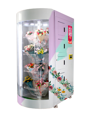 Armadio automatico Smart di raffreddamento di distributore automatico del fiore di Winnsen