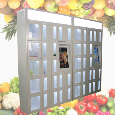Self service intelligente della macchina dell'armadio di vendita della frutta dell'alimento per scuola