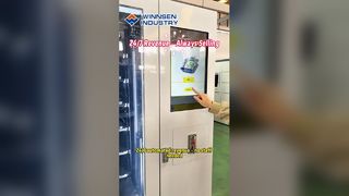 Distributore automatico di insalate intelligenti per la consegna di prodotti freschi